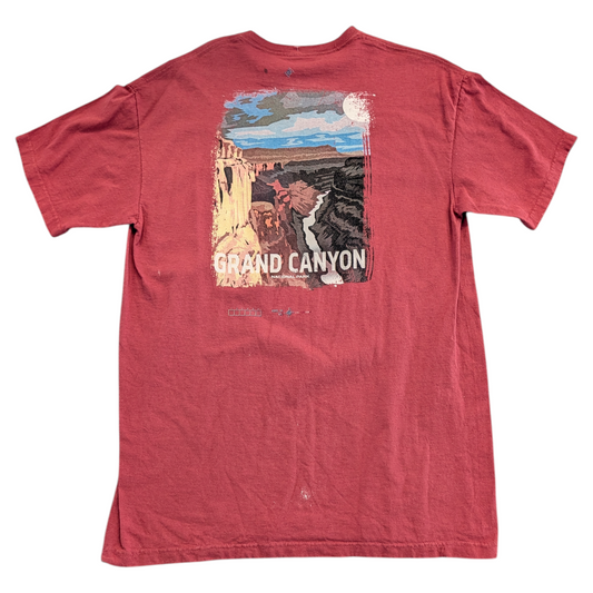 Mid 200's Grand Canyon The Mountain Test print Tee shirt
