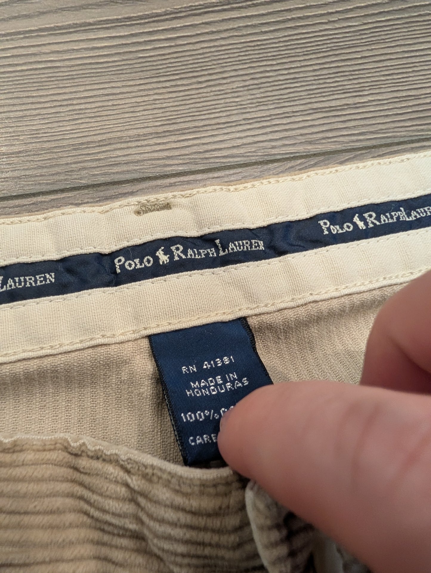 90s Polo Ralph Lauren Corduroy Pants