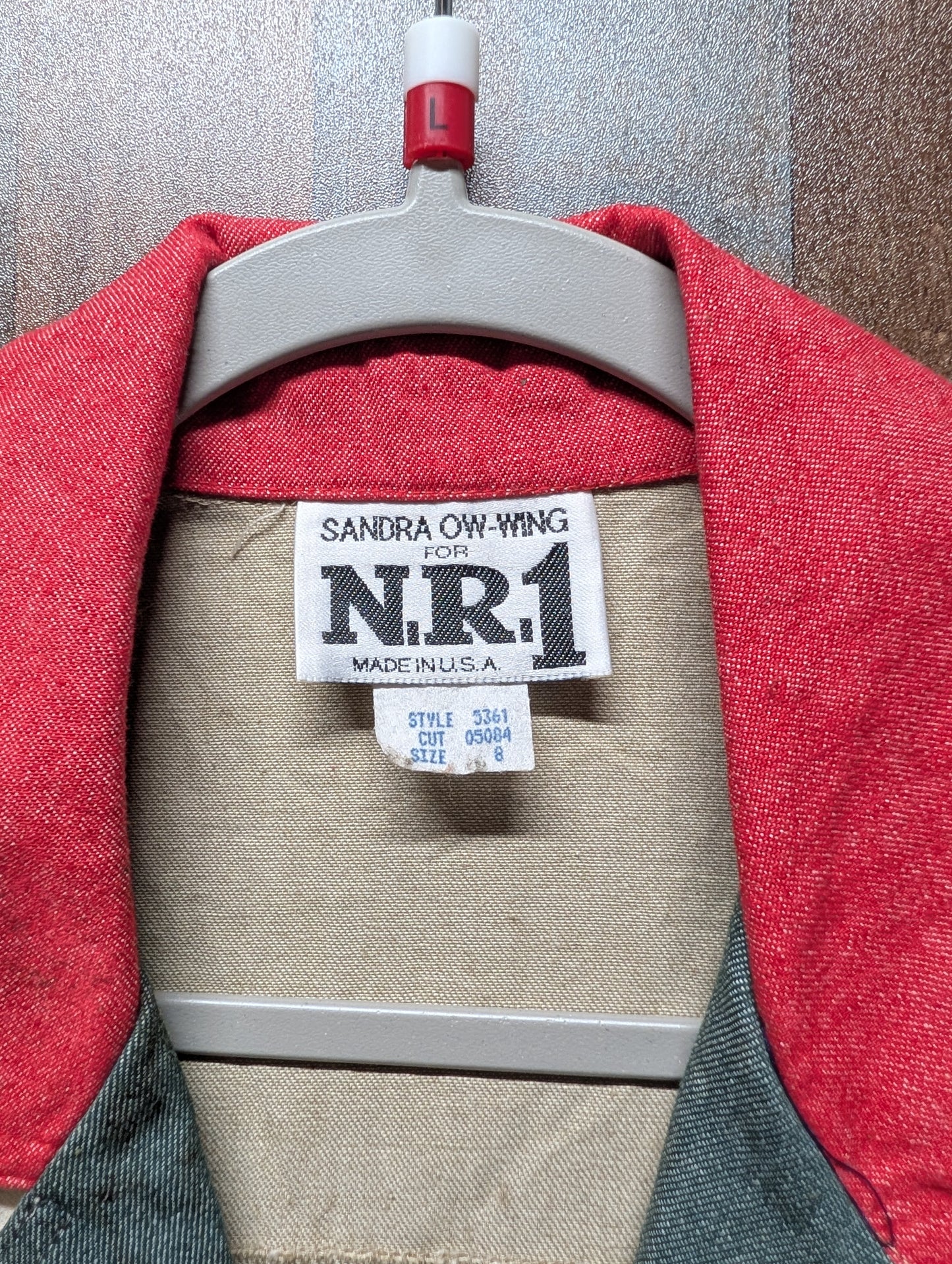 80s Sandra Ow-Wing For NR1 Dress