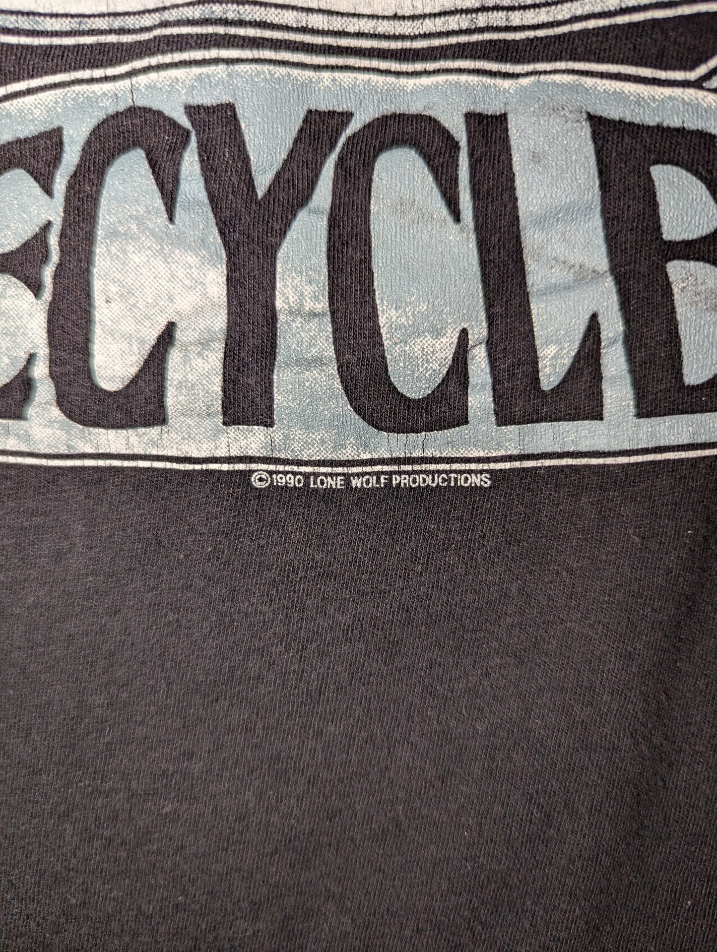 1990 ZZ Top Recycler World Tour t shirt