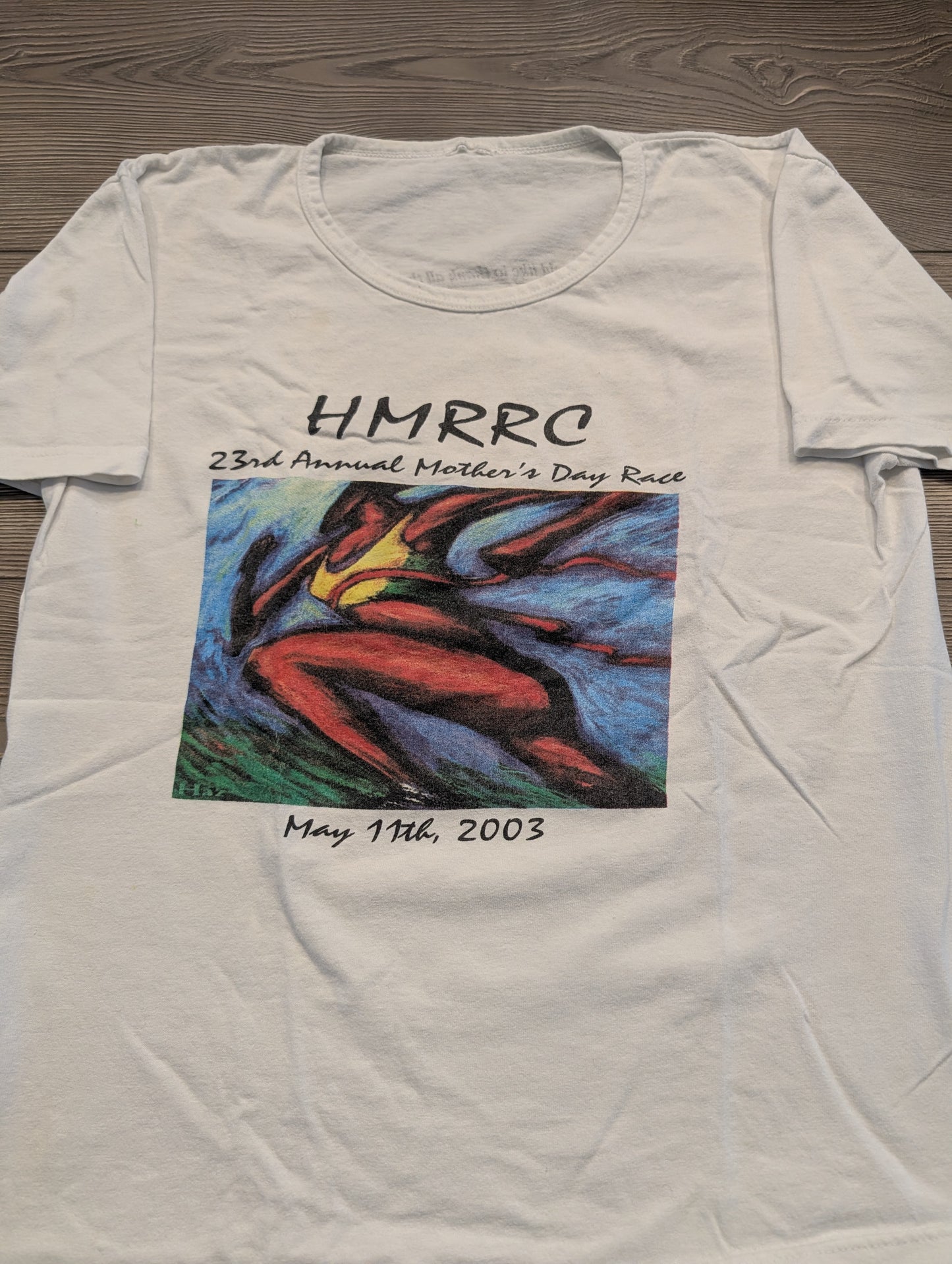 2003 HMRRC 23rd Annual Mothers Day Race Women's T shirt