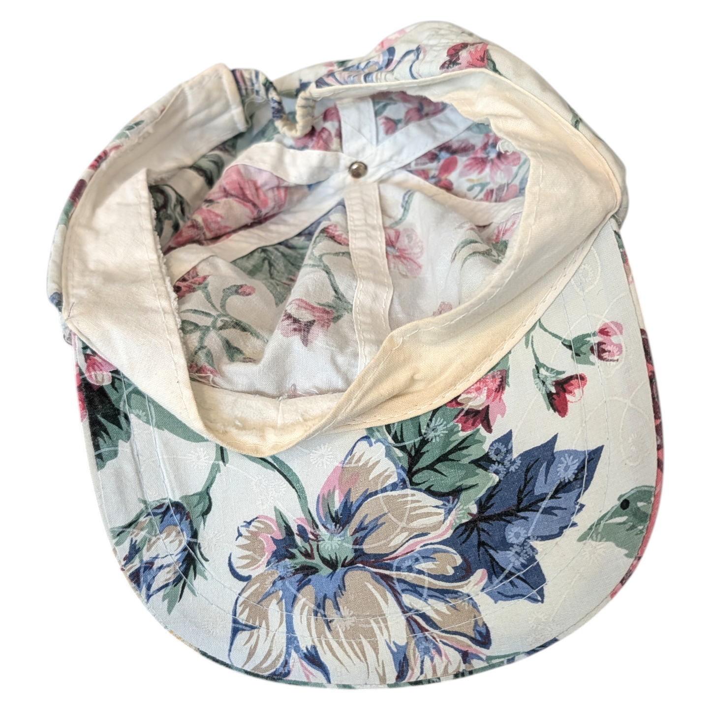 90s Womens Floral AOP Elastic hat