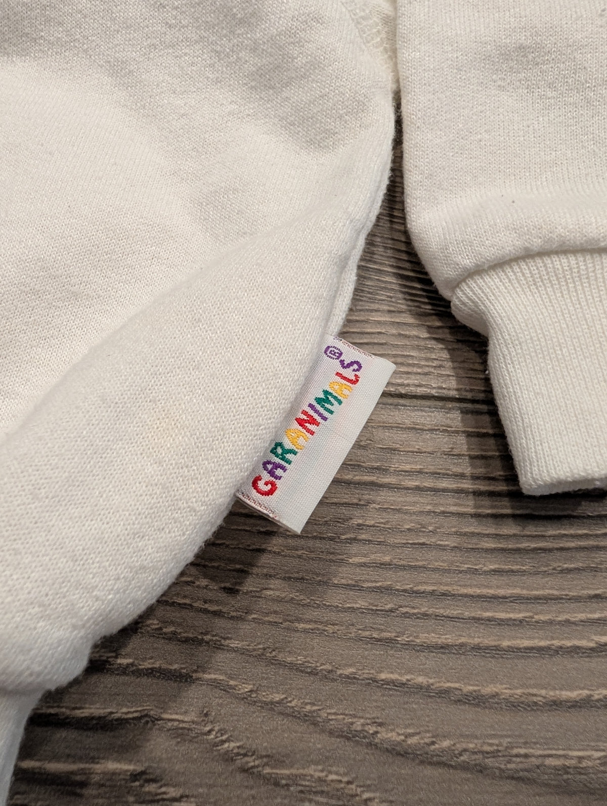 90s Youth Solid White Crewneck Sweatshirt