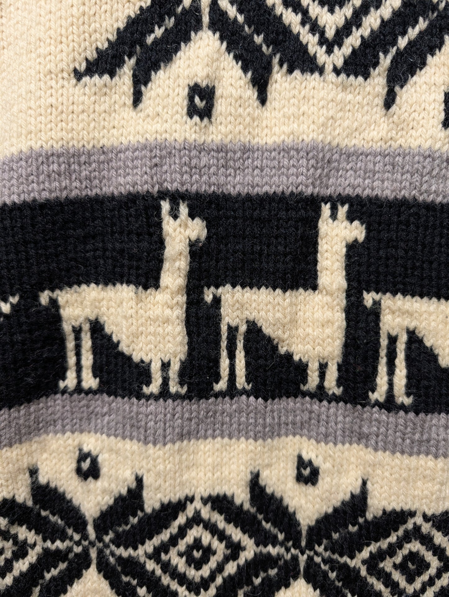 80s Hand Knit Alpaca Sweater