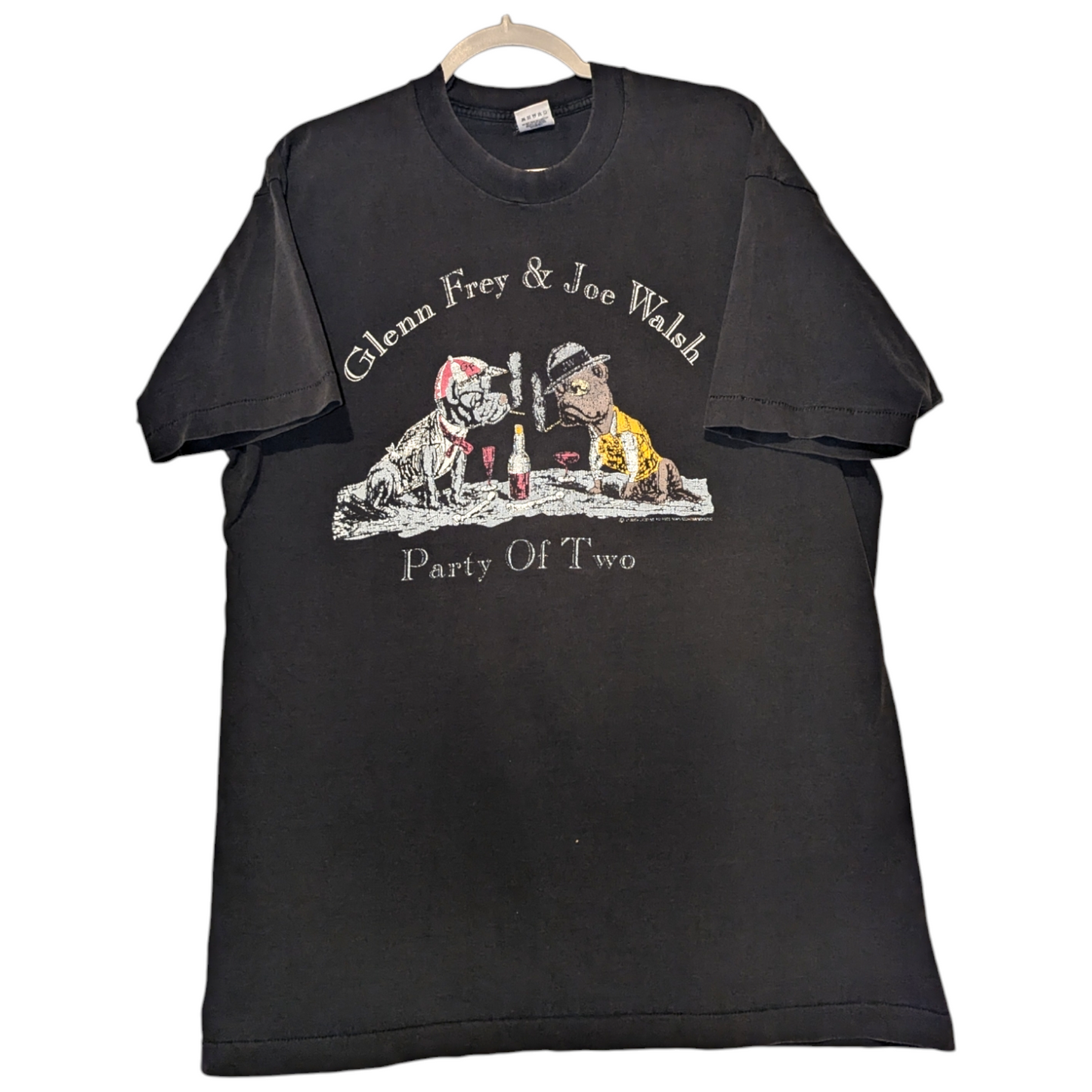 1993 Glenn Frey & Joe Walsh Party of Two Tour t shirt