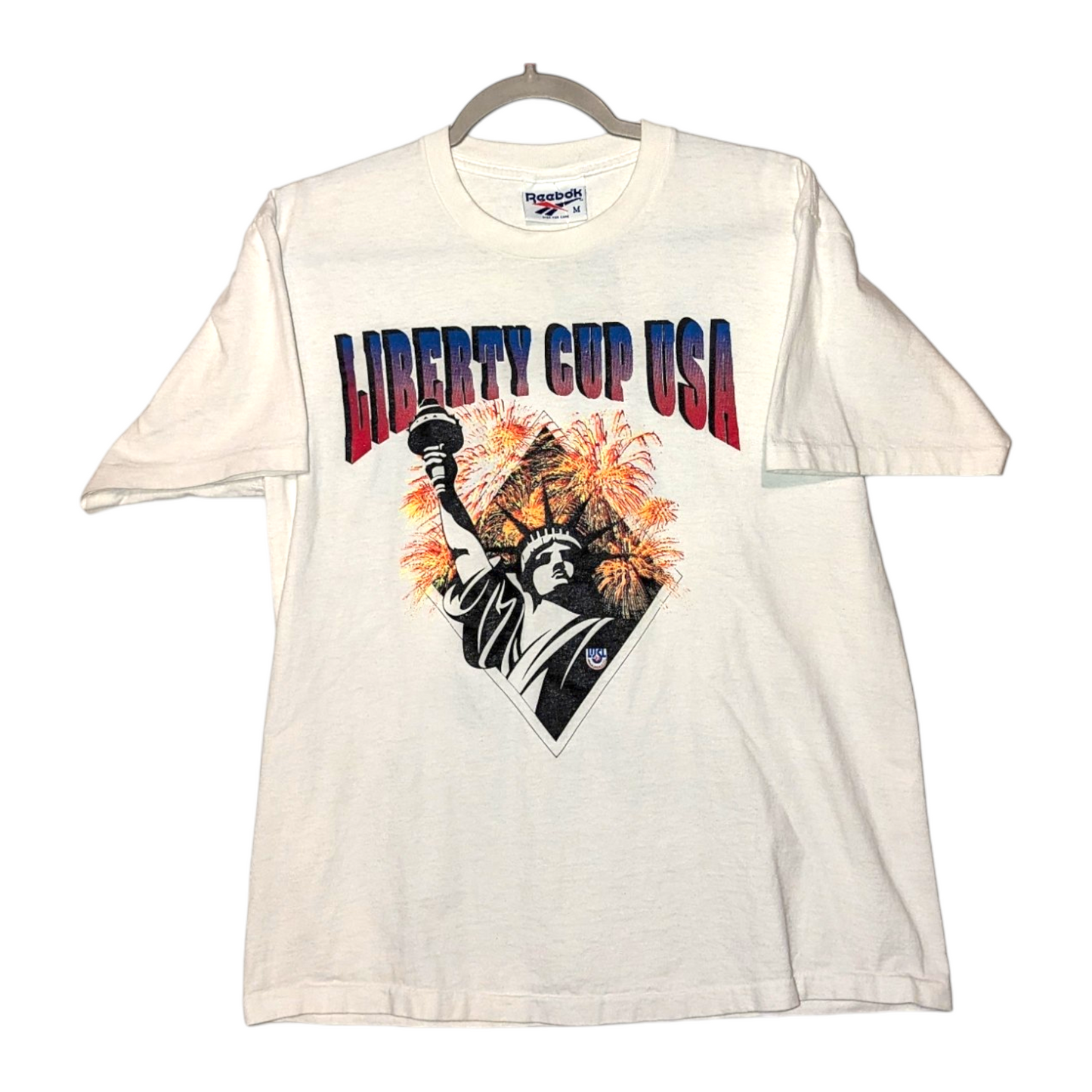 90s Liberty Cup USA Reebok Soccer t shirt