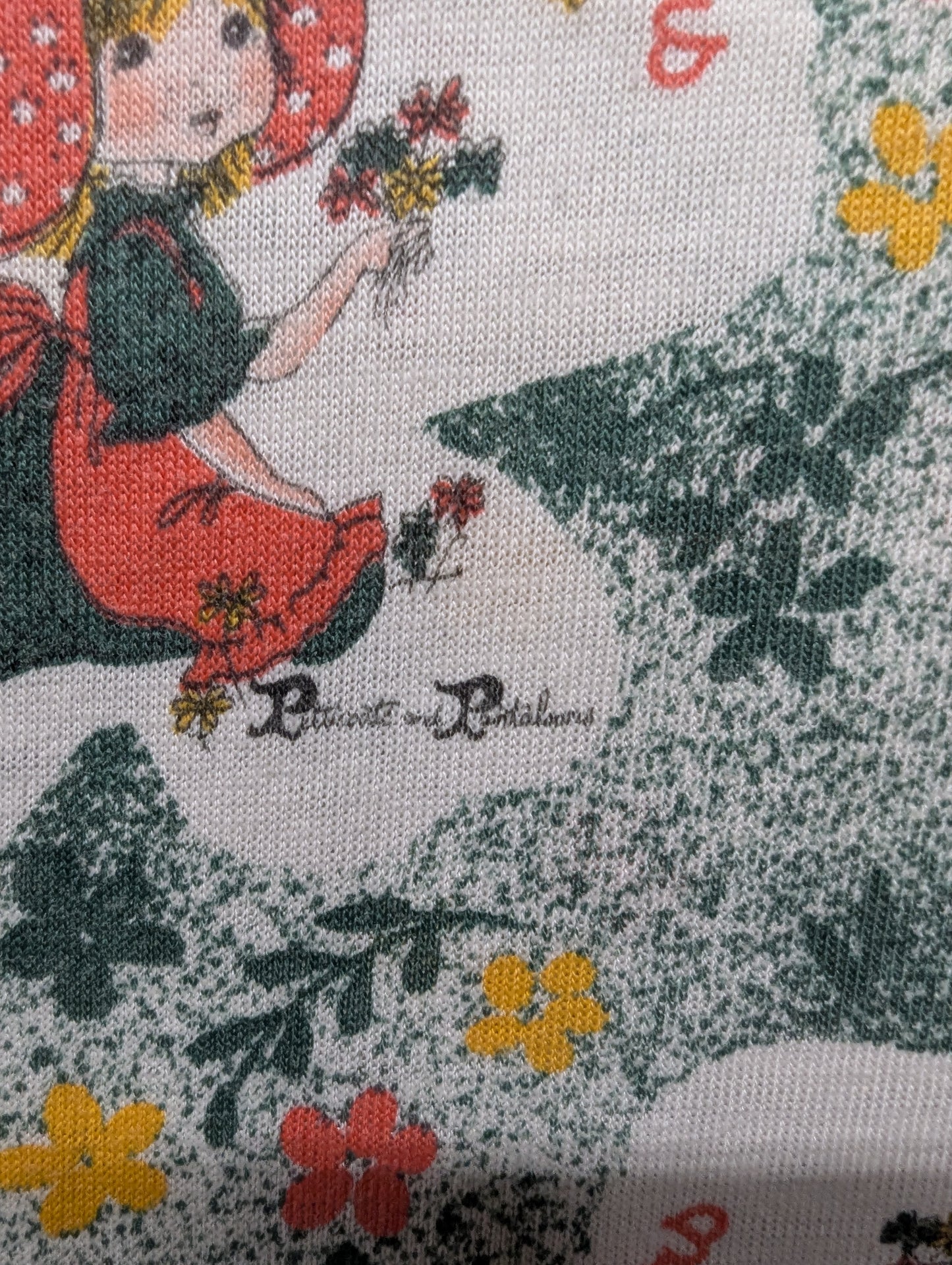70s Petticoats & Pantaloons Holly Hobbie AOP youth T shirt