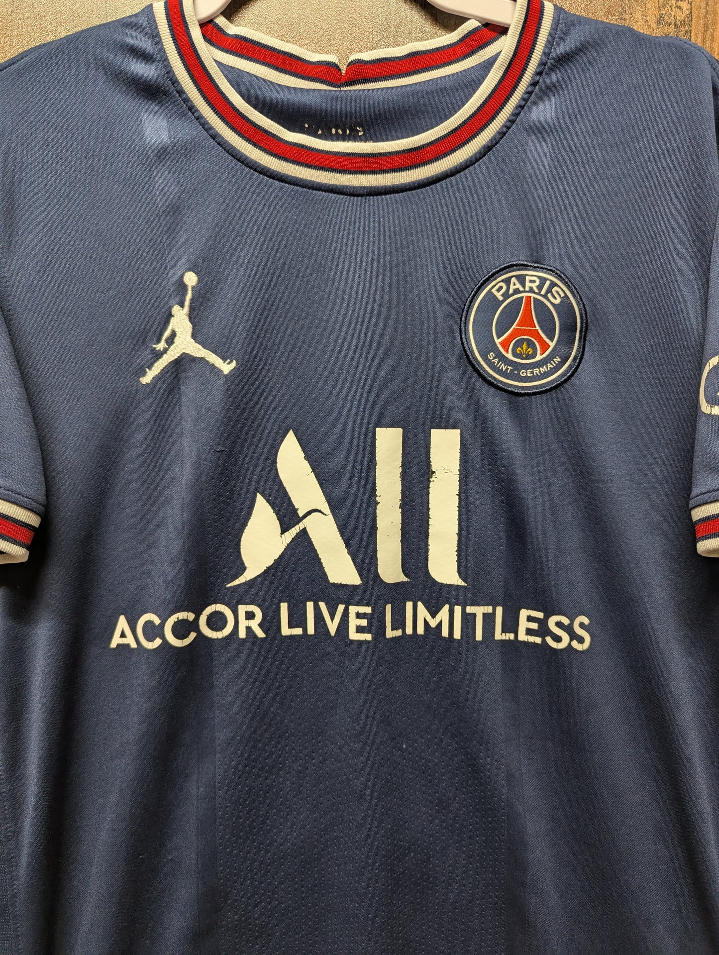 Y2K PSG Jordan Soccer Jersey