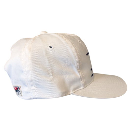 90s MLB Atlanta Braves Split Bar Logo Snapback Hat