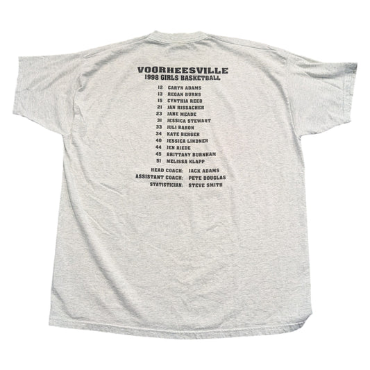 1998 Voorheesville Highschool Basketball State Champions t shirt