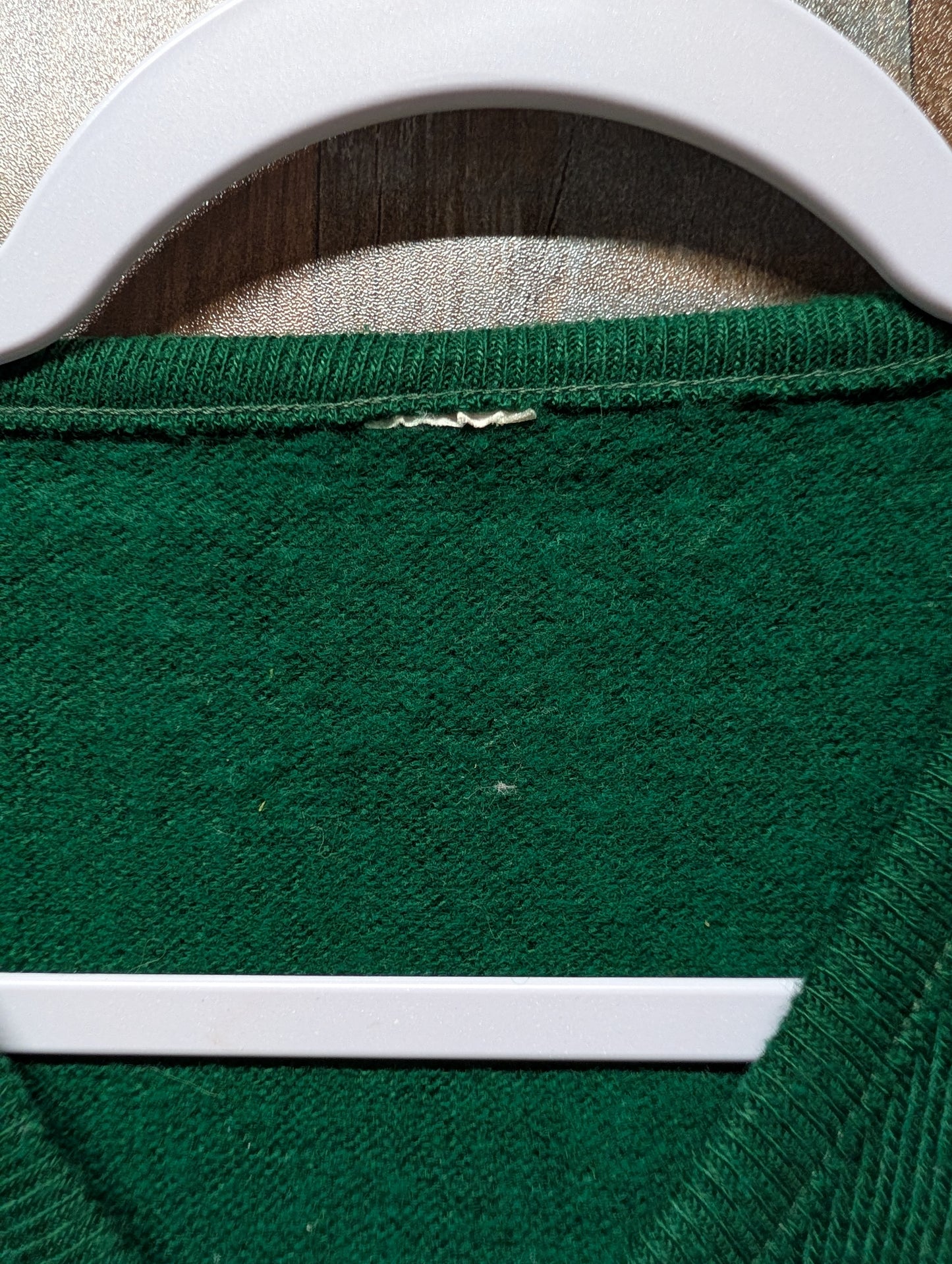 70s Aviation High School Staff V Neck Sweater