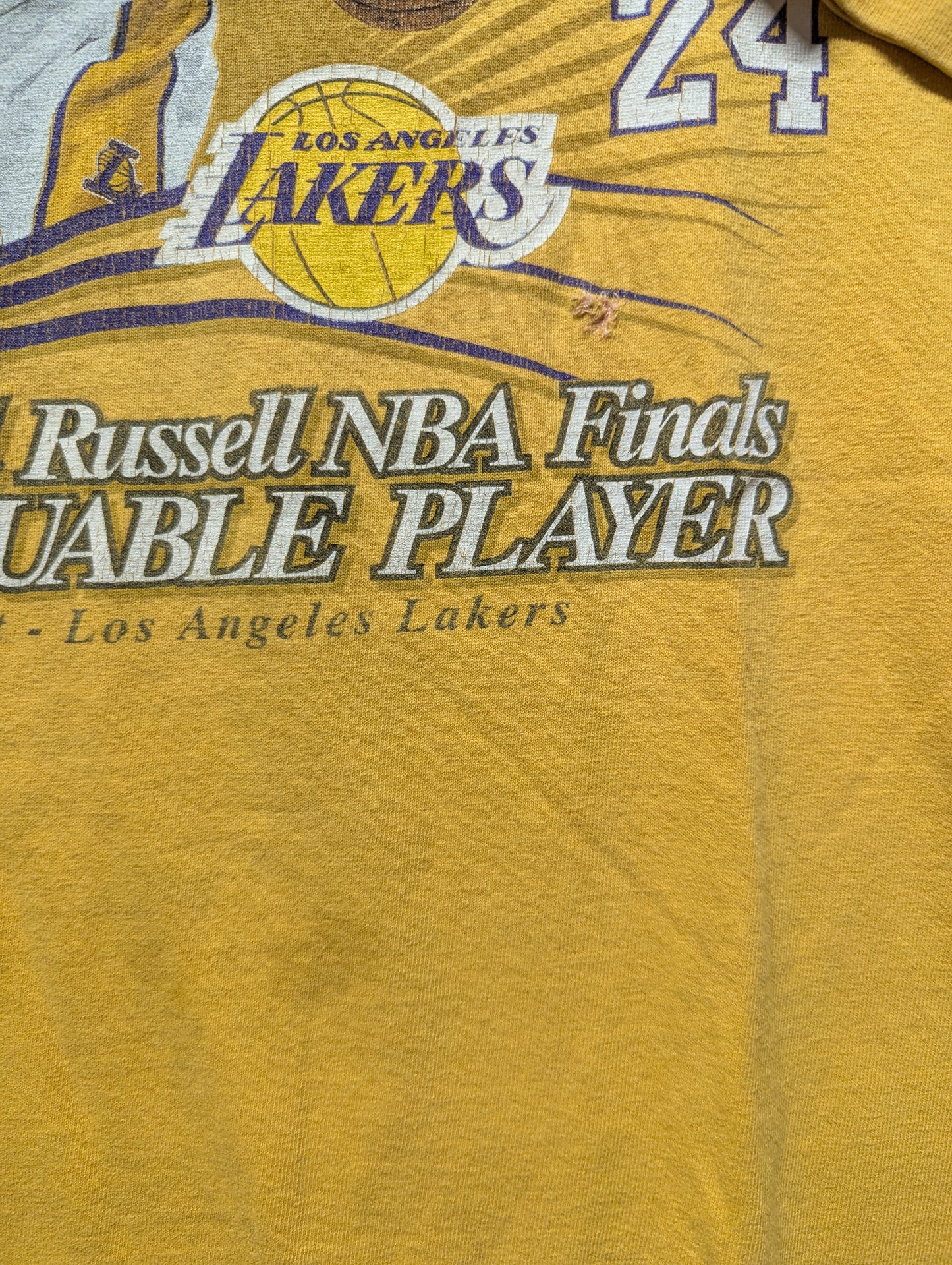 2009 LA Lakers Kobe Bryant MVP T shirt