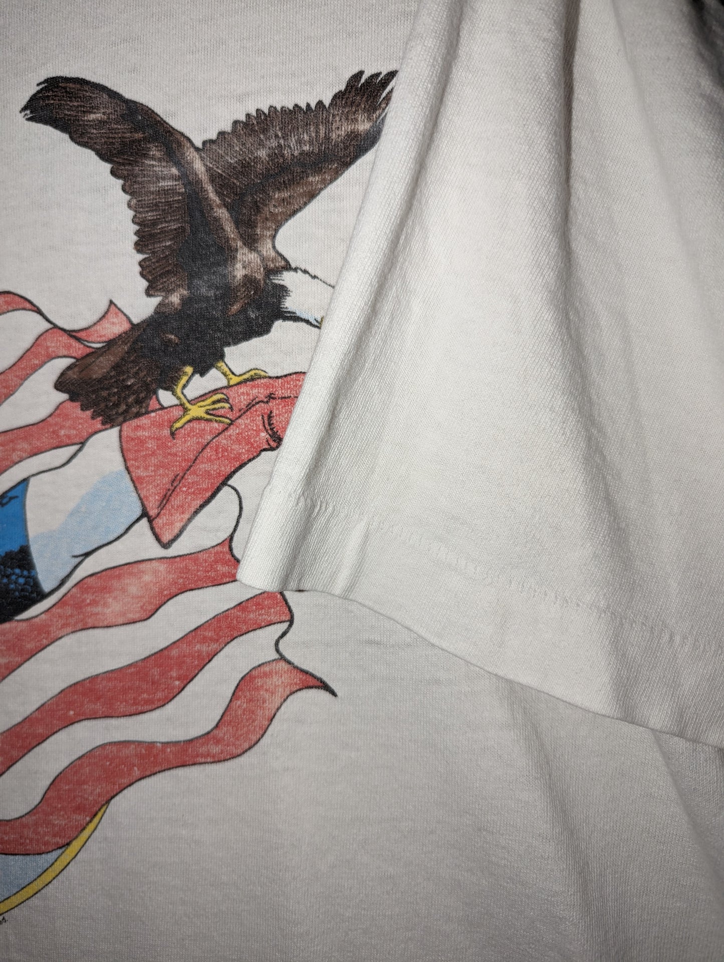 1990 Captain America Marvel t shirt
