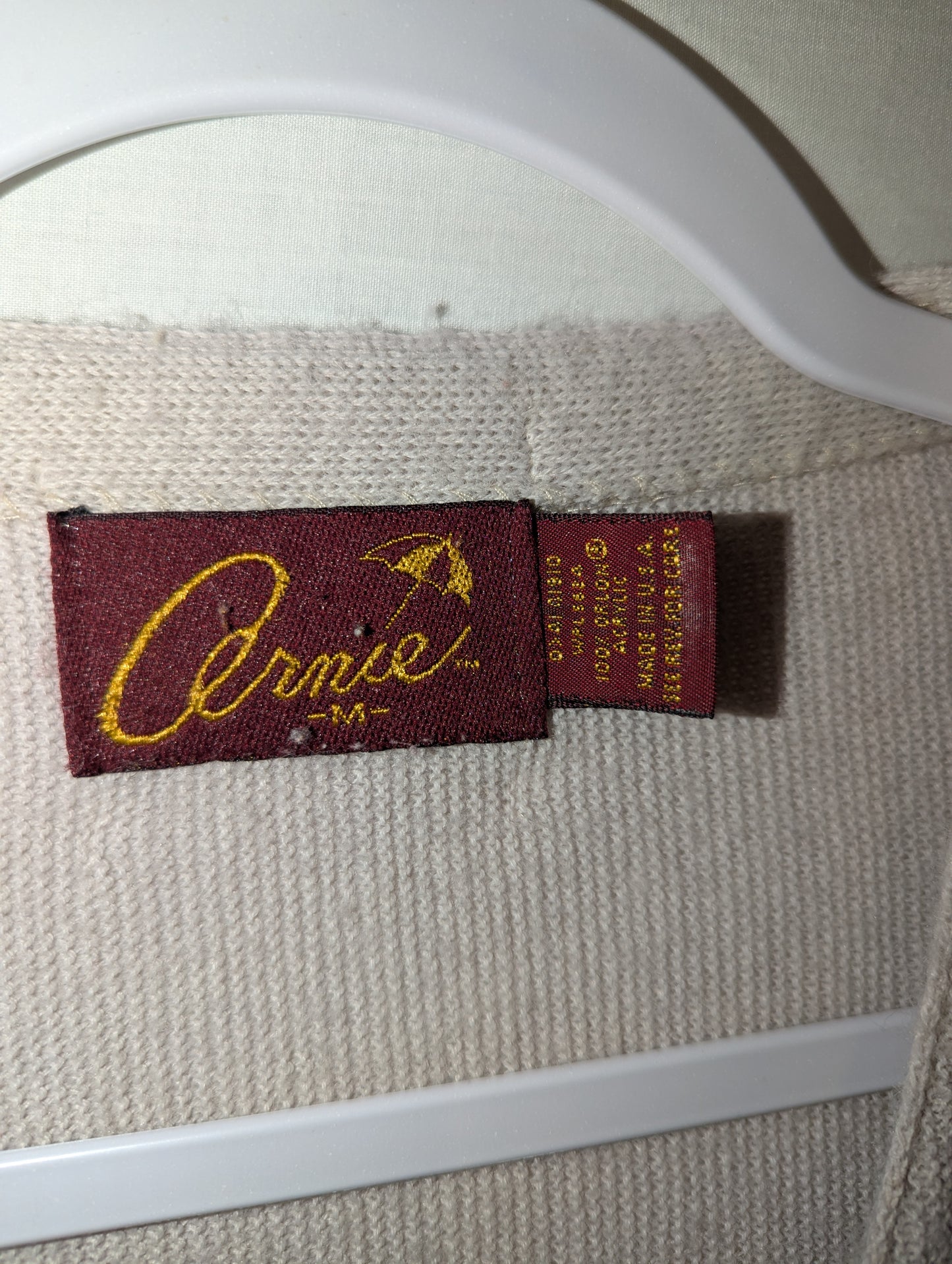 70s Arnie Arnold Palmer Golf Cardigan Sweater