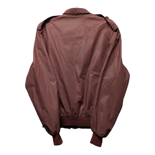 80s Members Only Maroon Full zip Jacket
