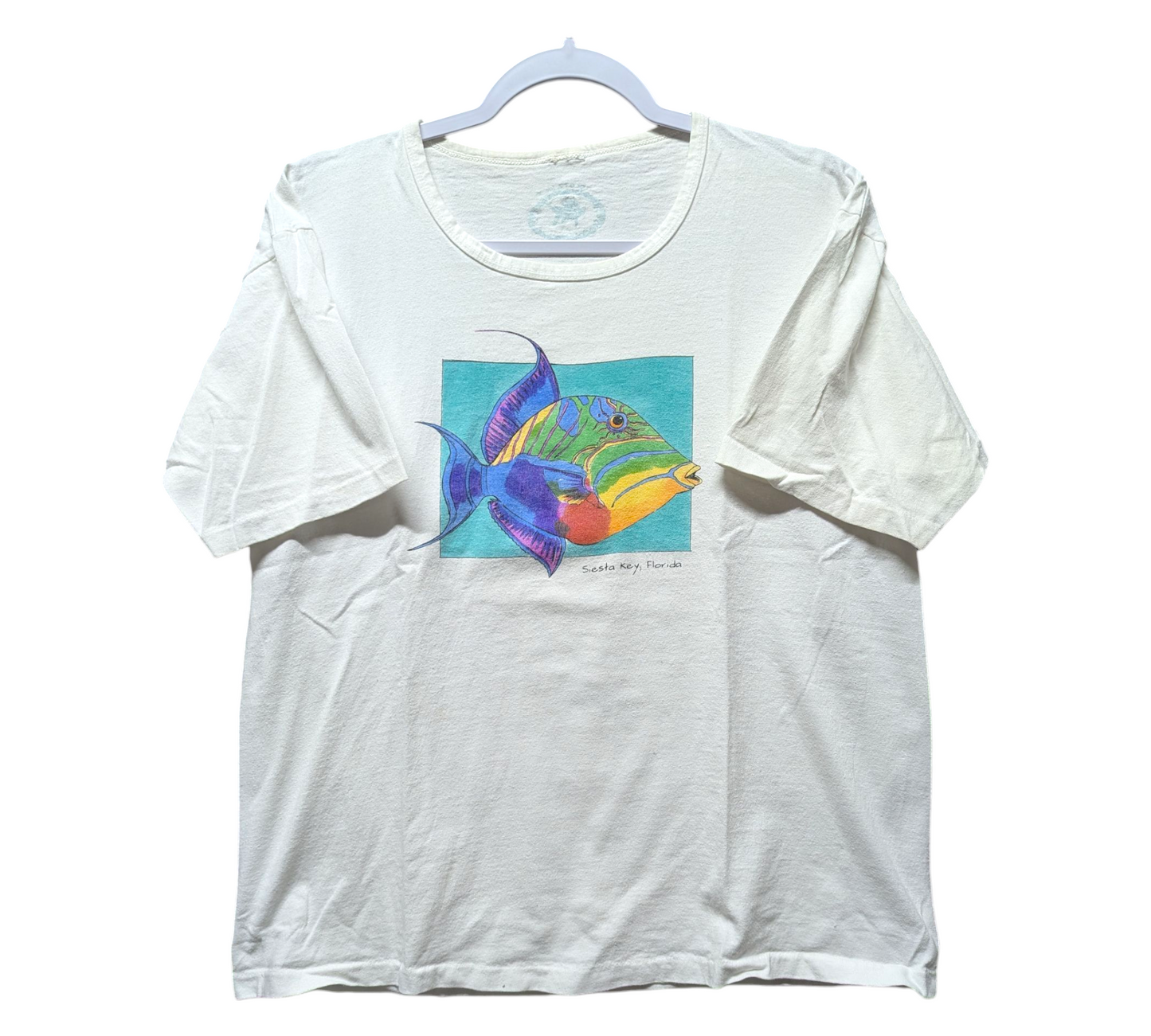 90s Colorful Fish Siesta Key Women's T shirt