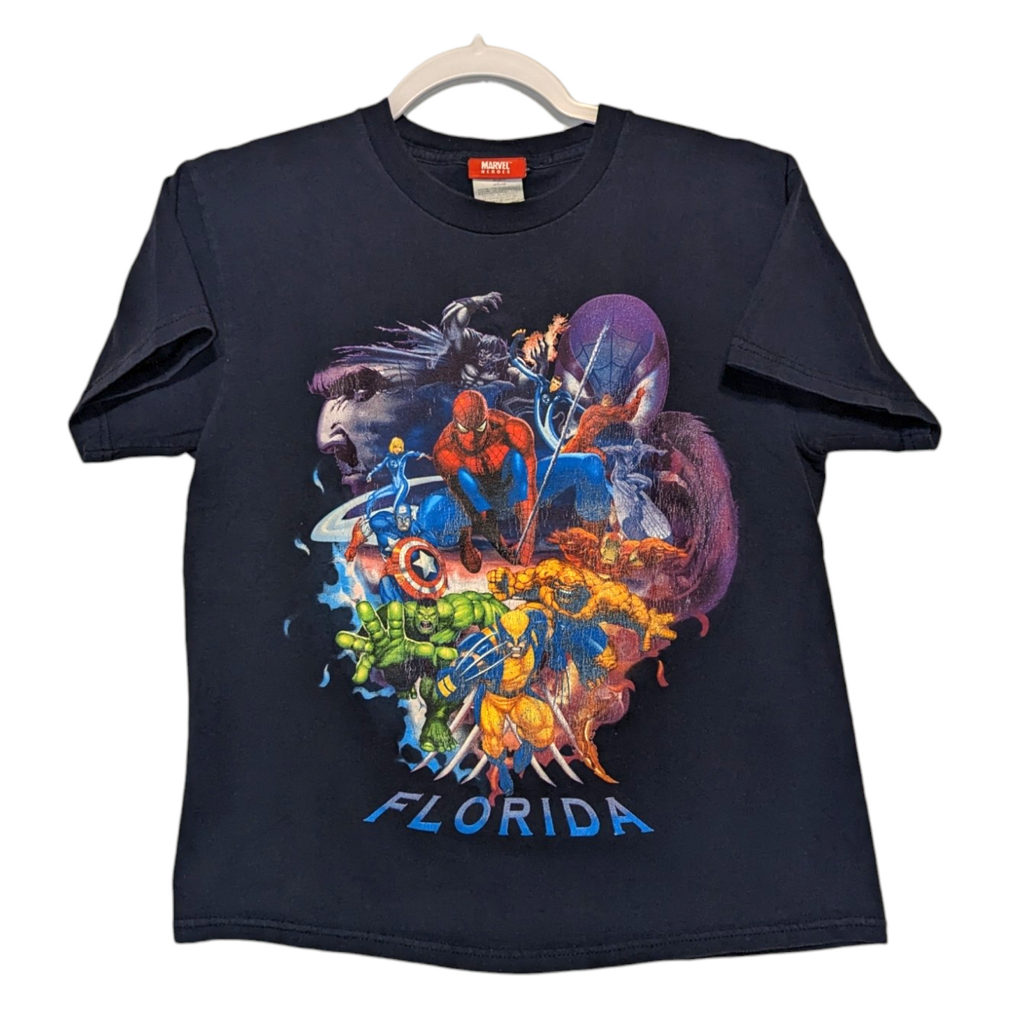 2006 Youth Marvel Heroes Universal t shirt