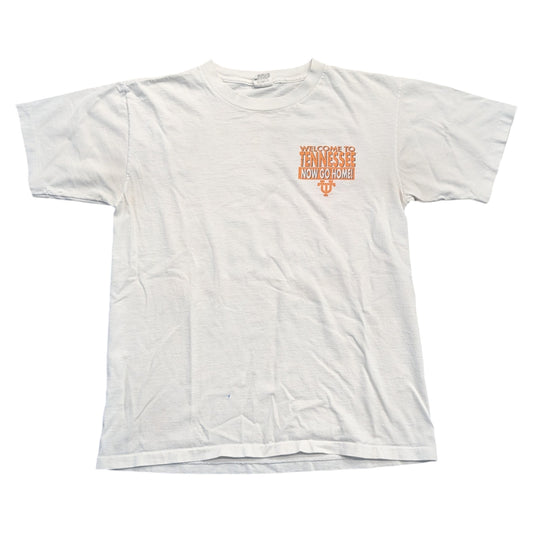 1997 Welcome to University of Tennessee Now Go Home T Shirt