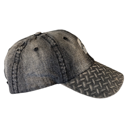 Mid 2000s Cummins Denim Ball Cap with Textured Brim