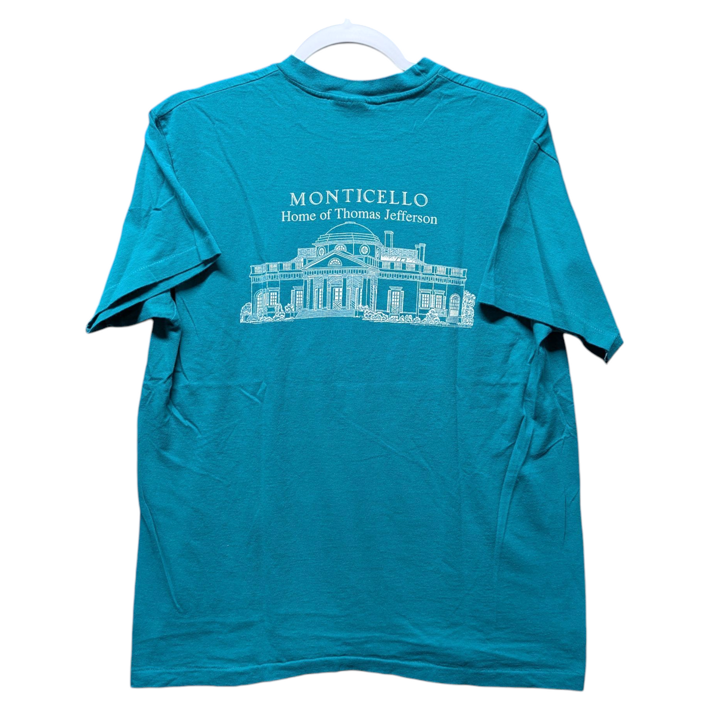 80s Monticello Home of Thomas Jefferson t shirt
