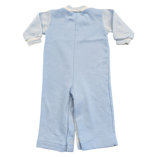 80's Youth Blue puppy Romper