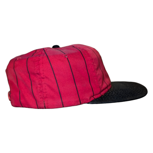 90s Chicago Bulls Pin Stripe snapback hat