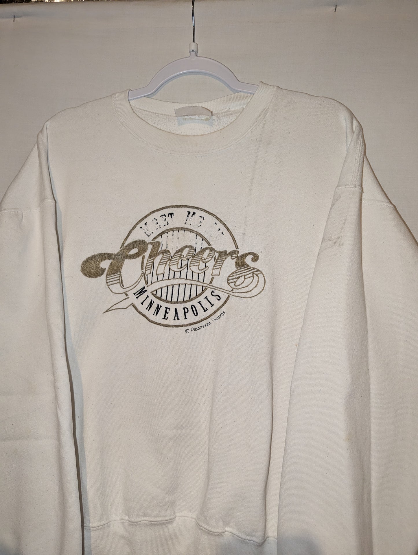 90s Cheers TV Promo Crewneck Sweatshirt