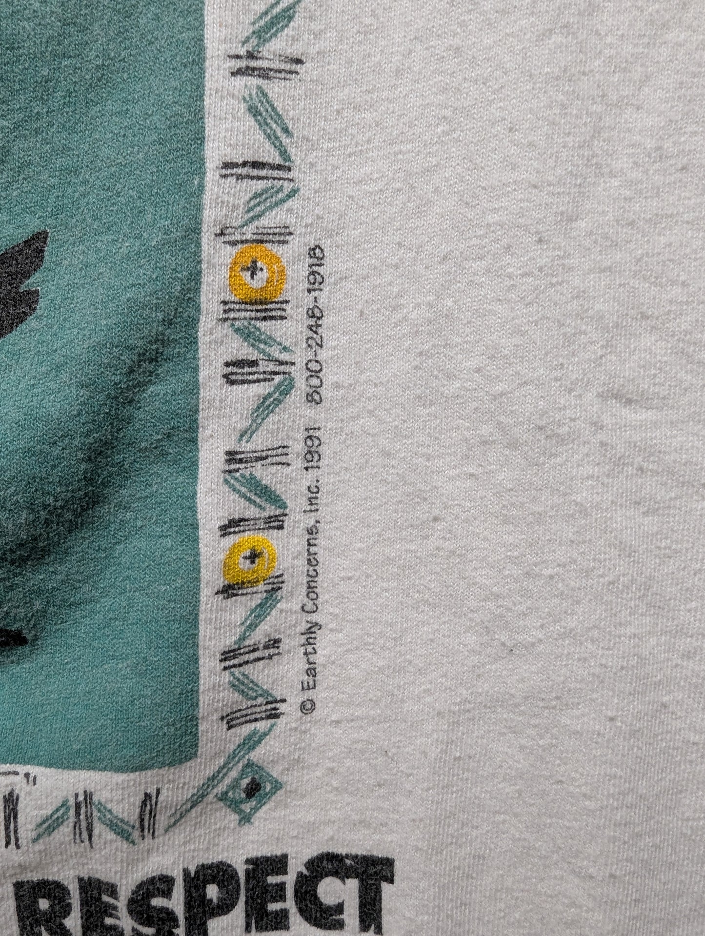 1991 Wild Spirit Wolf Nature T shirt