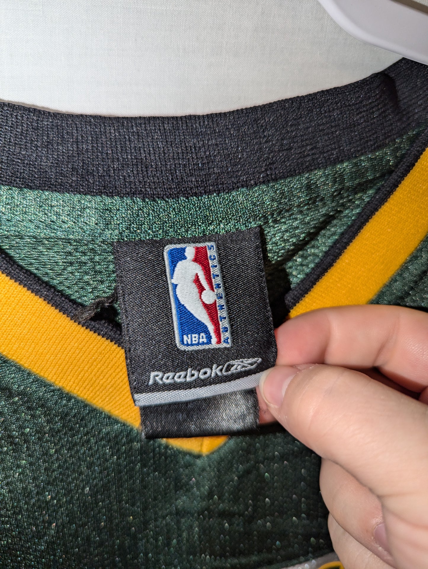 Y2K Seattle Super Sonics Rashard Lewis Jersey