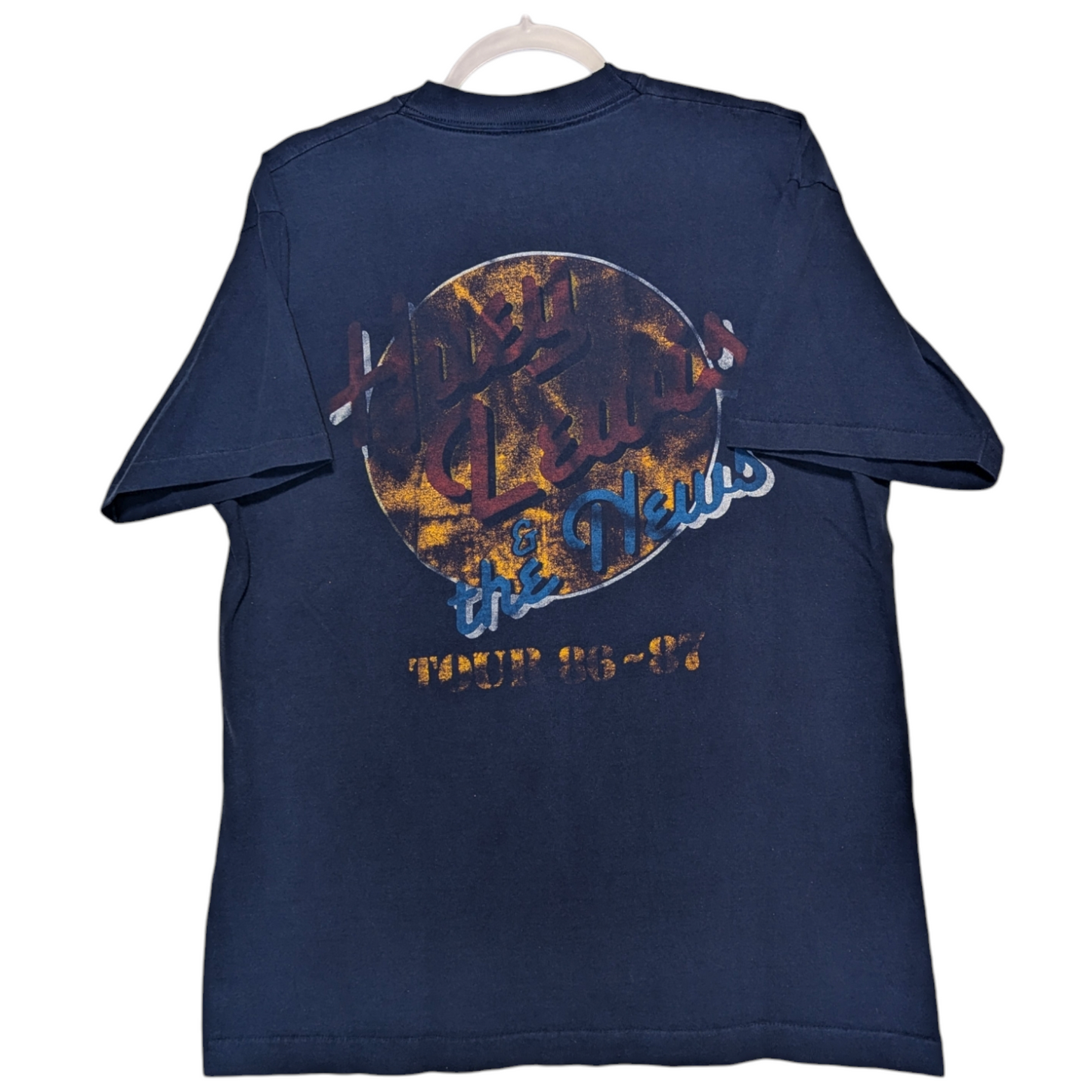 1986 / 1987 Huey Lewis and the News tour t shirt