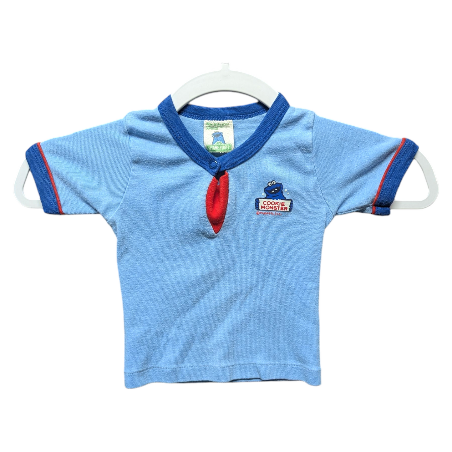 80s Cookie Monster Sesame Street Baby T shirt