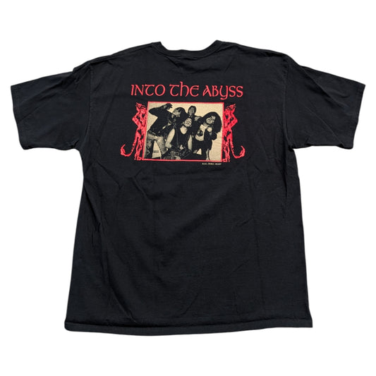 Mid 2000s Poison Into The Abyss Metal Band T shirt