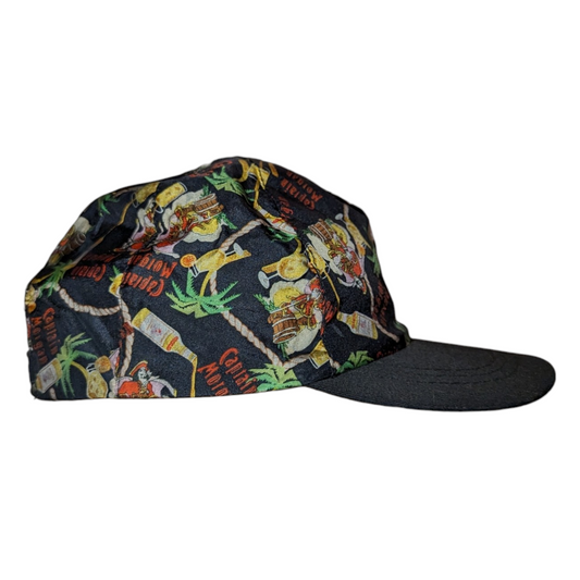 90s / Y2K Captain Morgan Rum AOP snapback hat