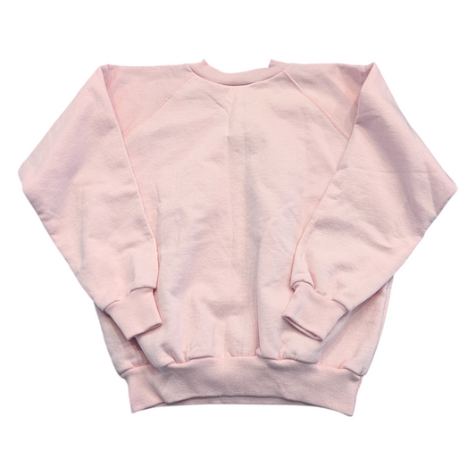 80s / 90s Sure Fun Youth Pink Blank Crewneck Sweatshirt