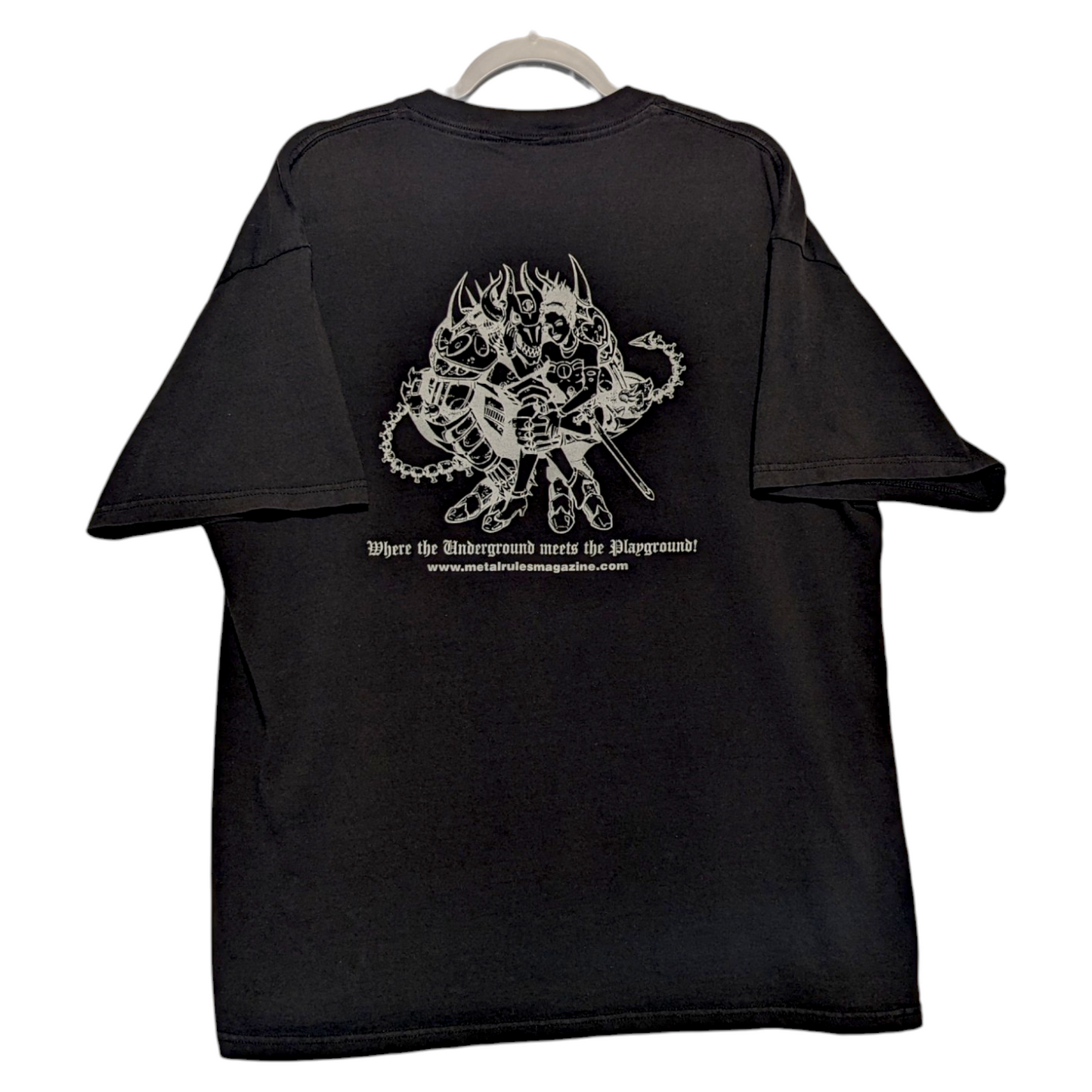 90s Metal Rules Magazine t shirt
