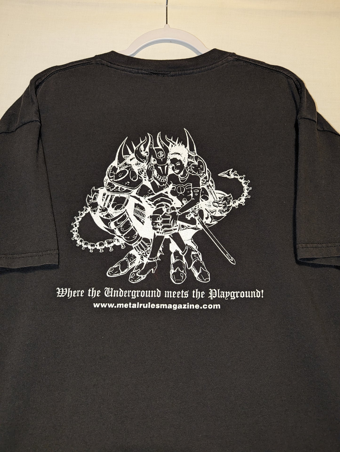 90s Metal Rules Magazine t shirt