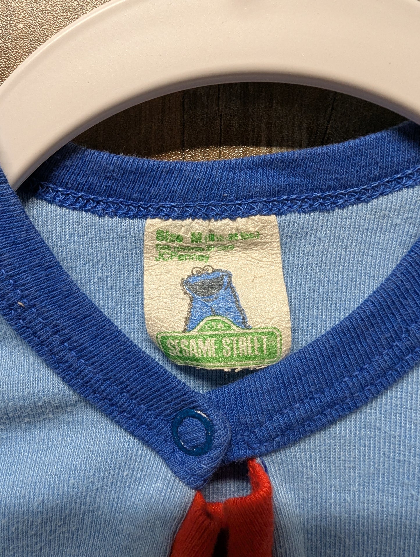 80s Cookie Monster Sesame Street Baby T shirt