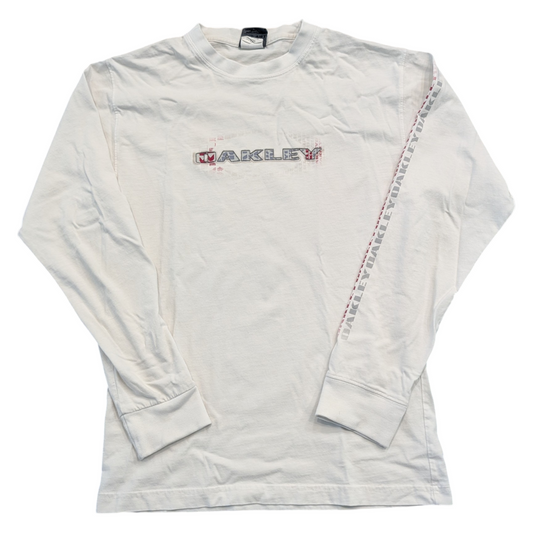 90s/Y2K Oakley Spell Out Longsleeve T shirt