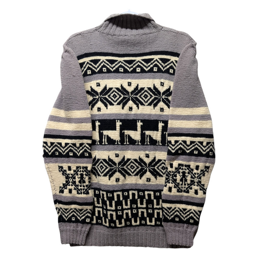80s Hand Knit Alpaca Sweater