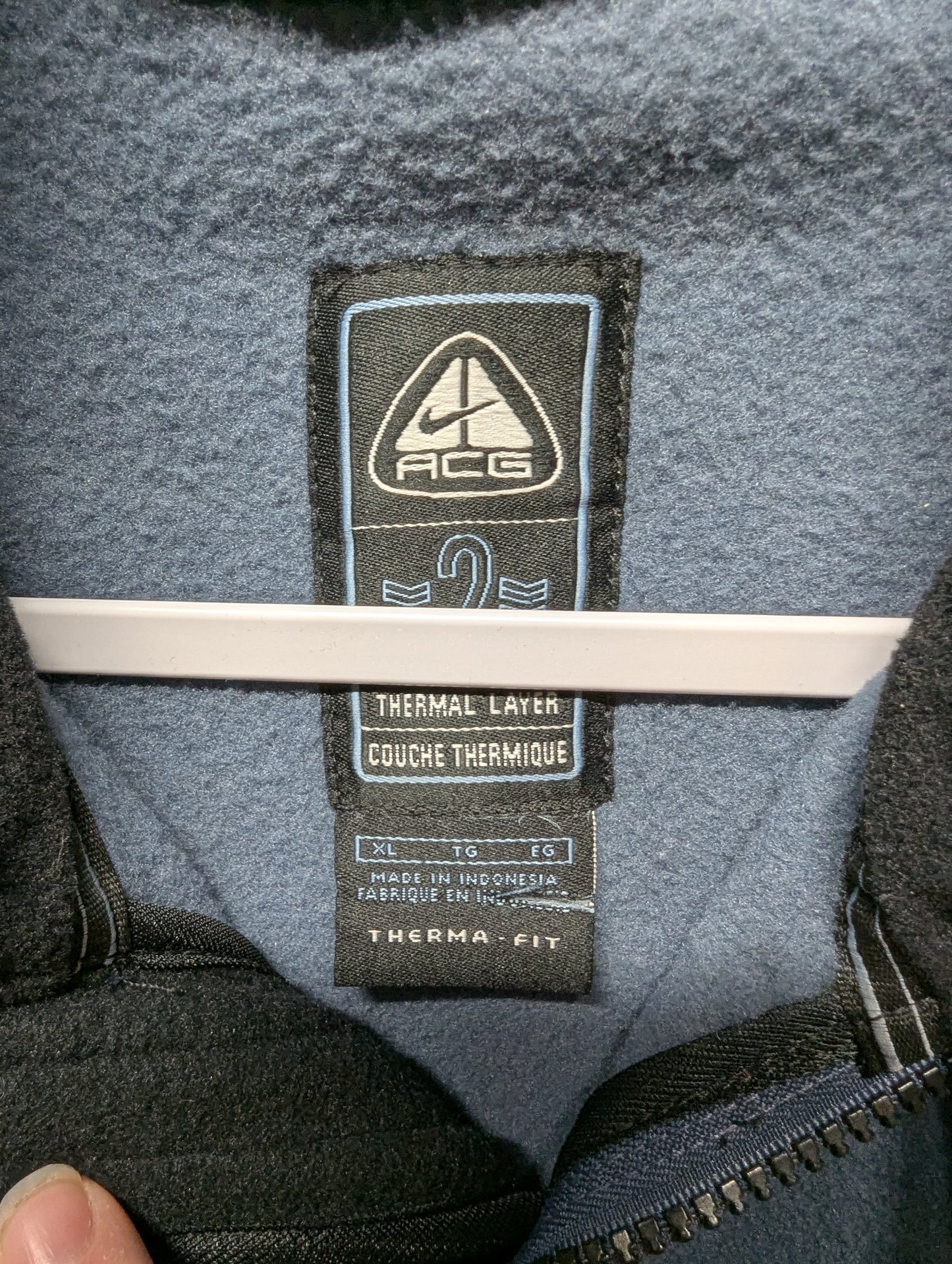 Y2K Nike ACG Zip up Fleece Vest