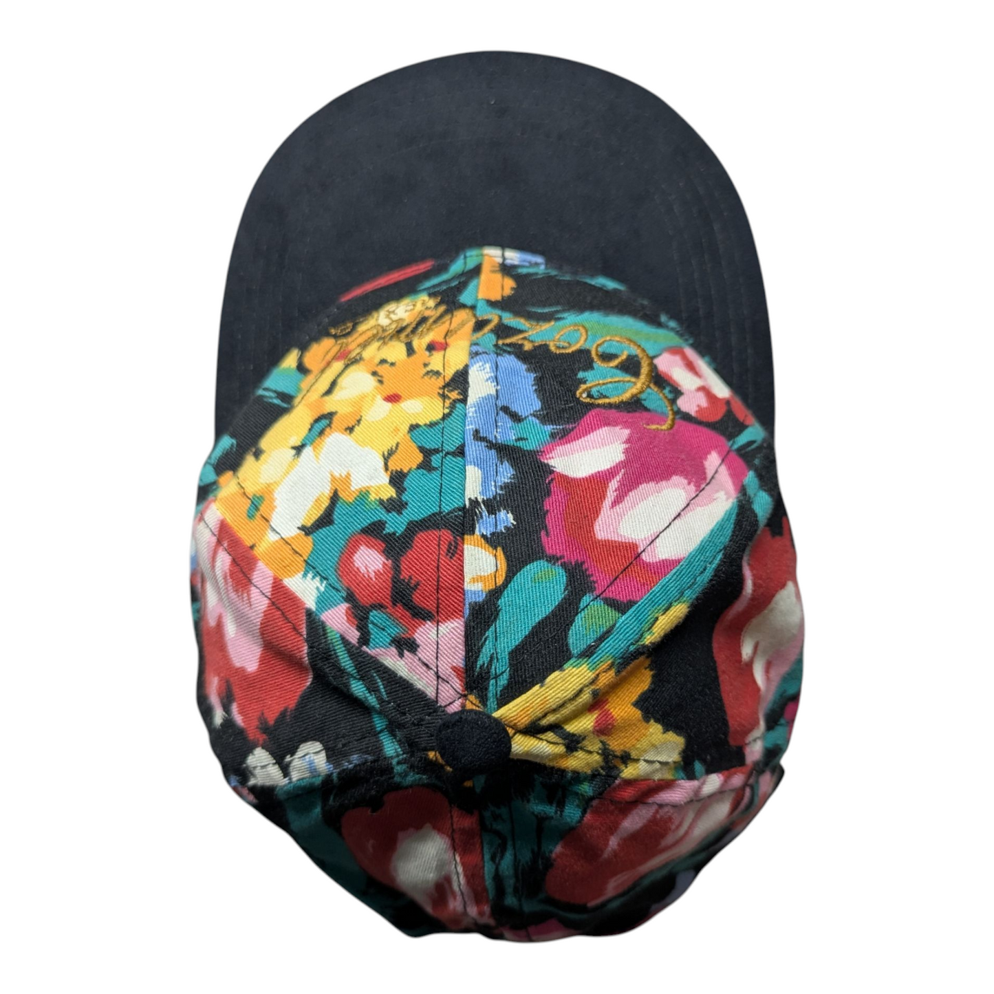 90s / Y2K Cozumel Mexico Floral AOP Hat