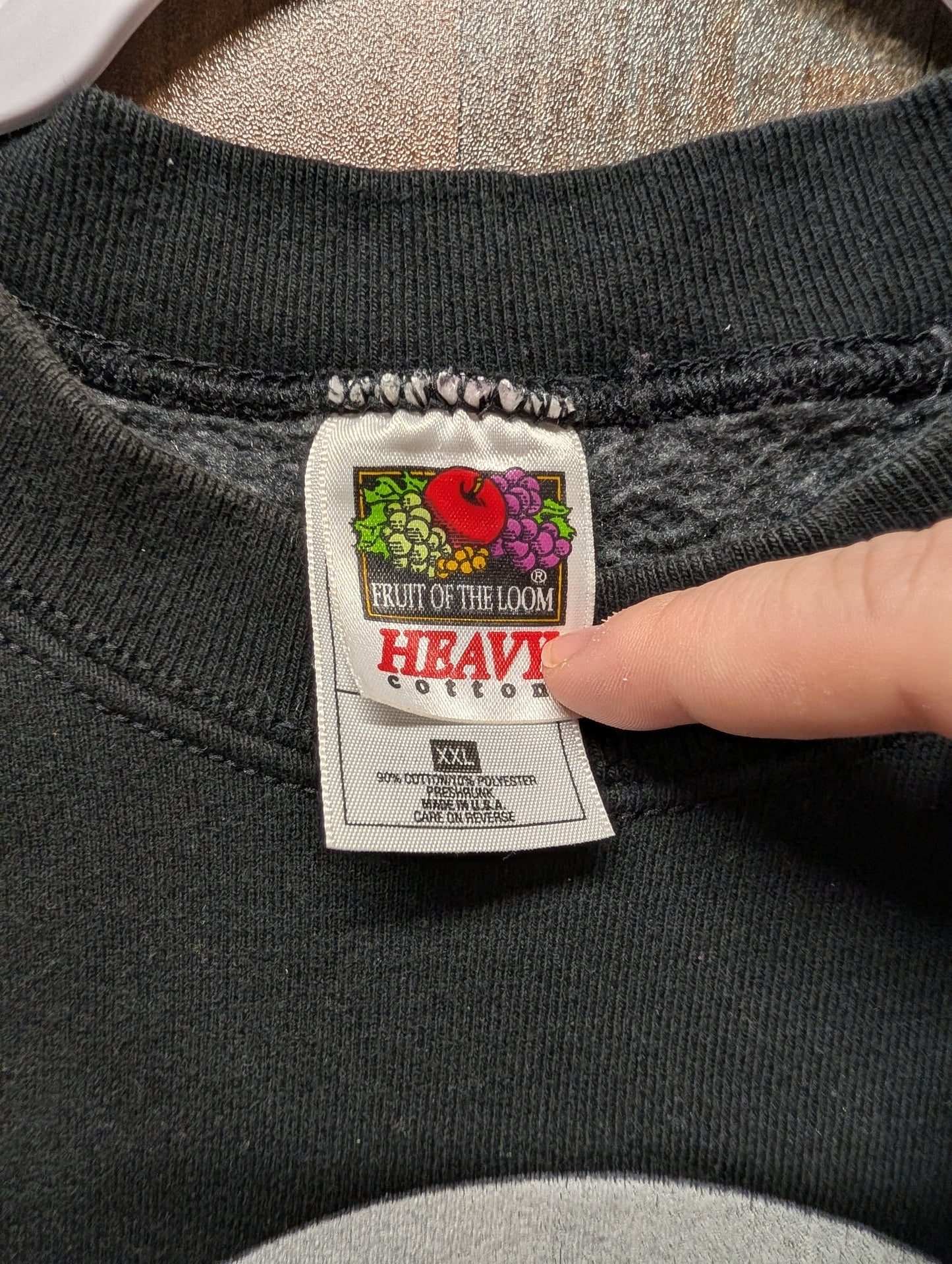 1995 Wild Buffalo Native American Design Crewneck Sweatshirt