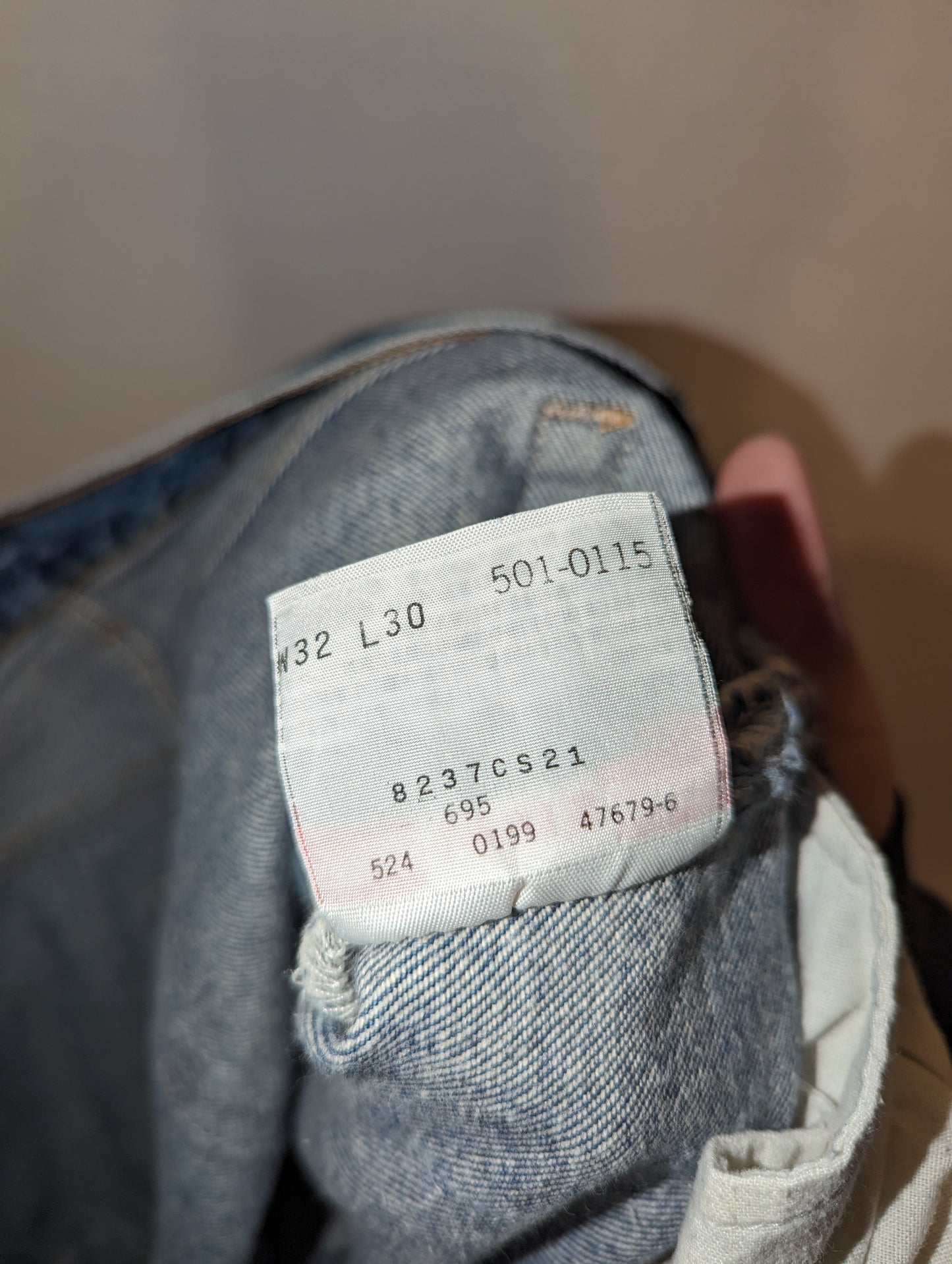 1999 Levi's 505 denim jeans