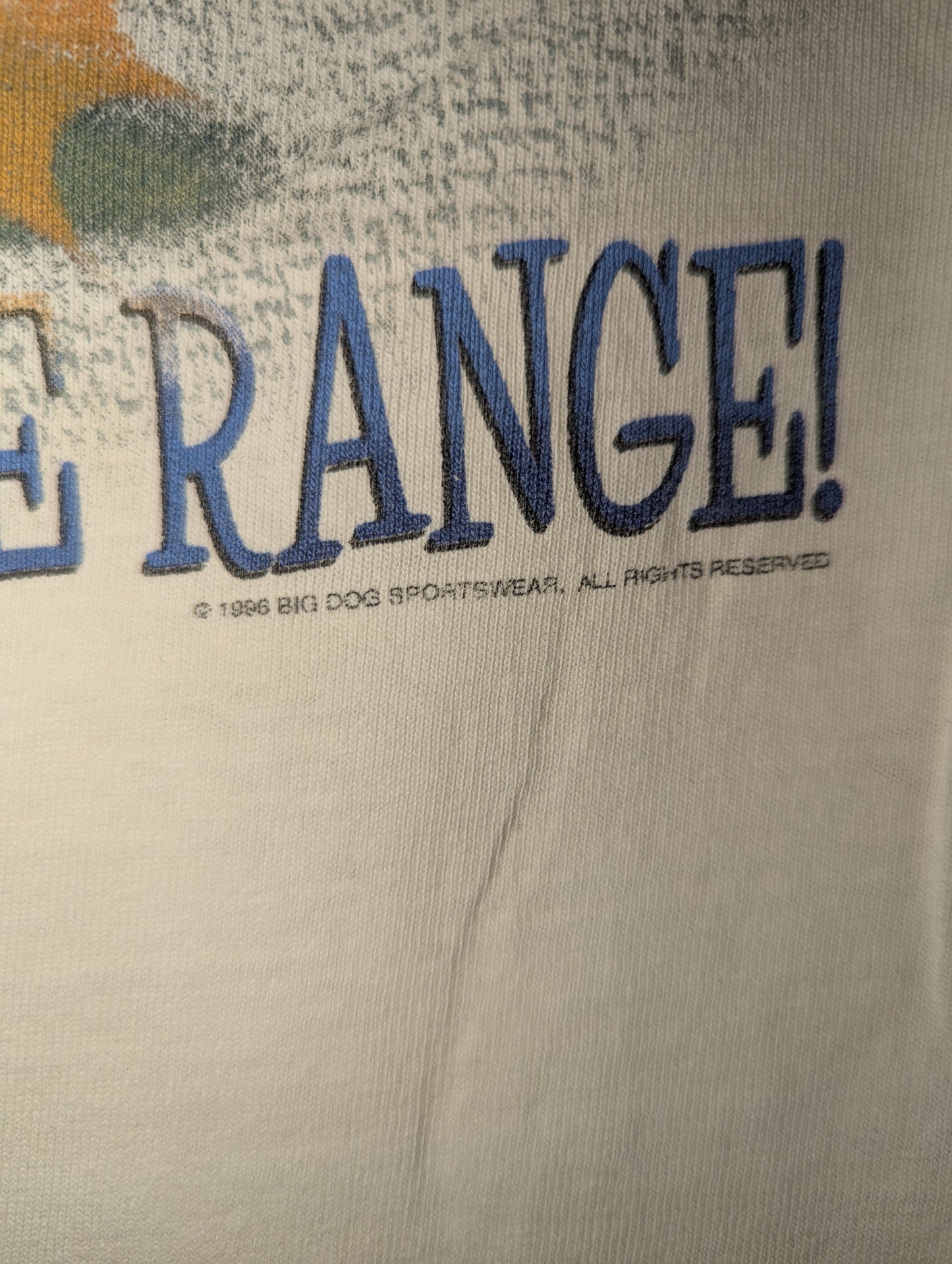 1996 Big Dogs Golf t shirt