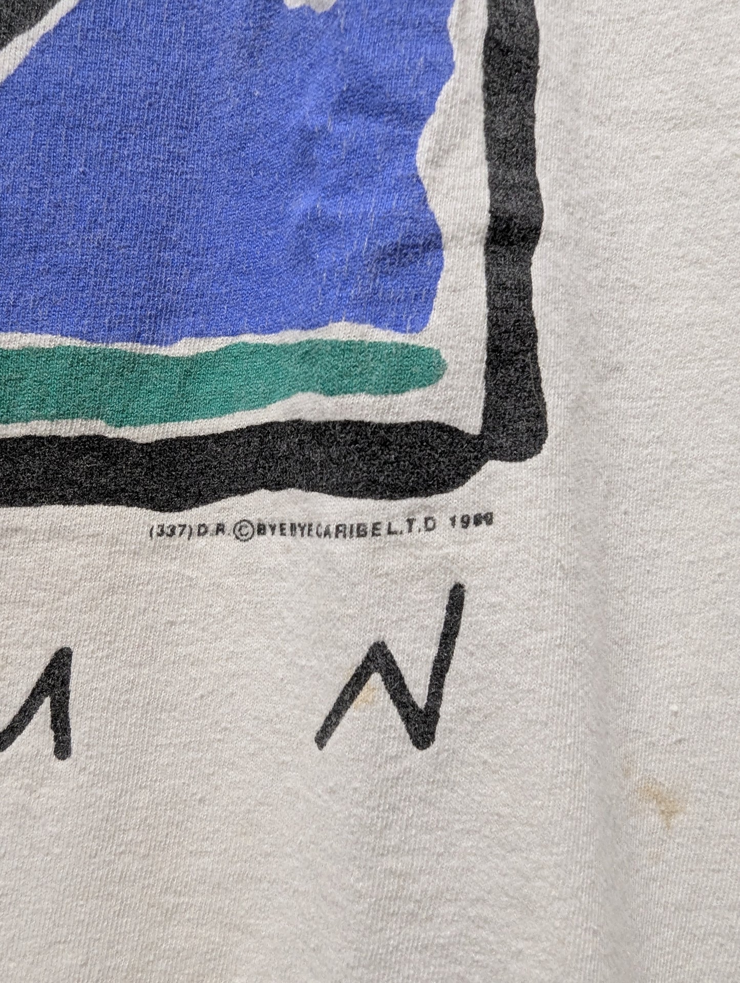1988 Bye Bye Cancun Location T shirt