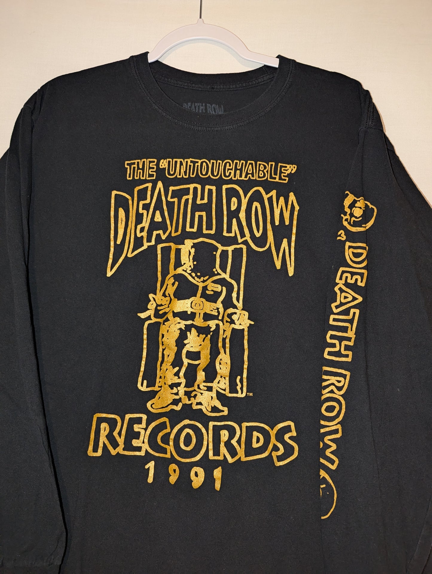 Death Row Records The Untouchable Long Sleeve t shirt