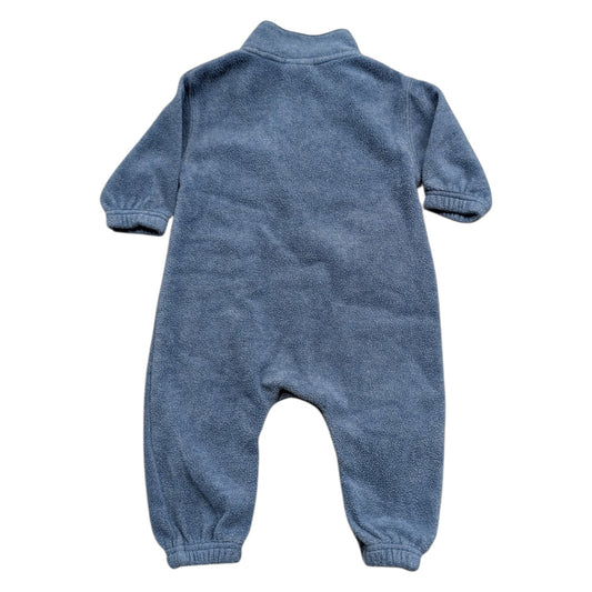 90s Youth Big Dogs Embroidered Fleece Baby Romper