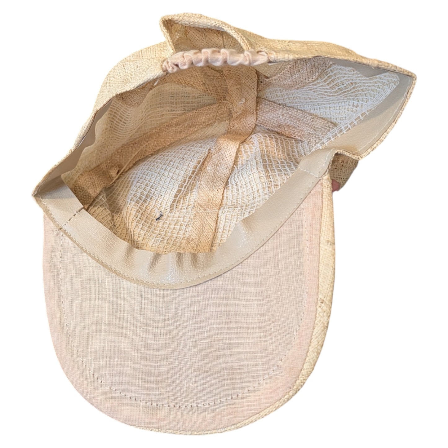 80s/90s Philippines Straw Baseball Cap