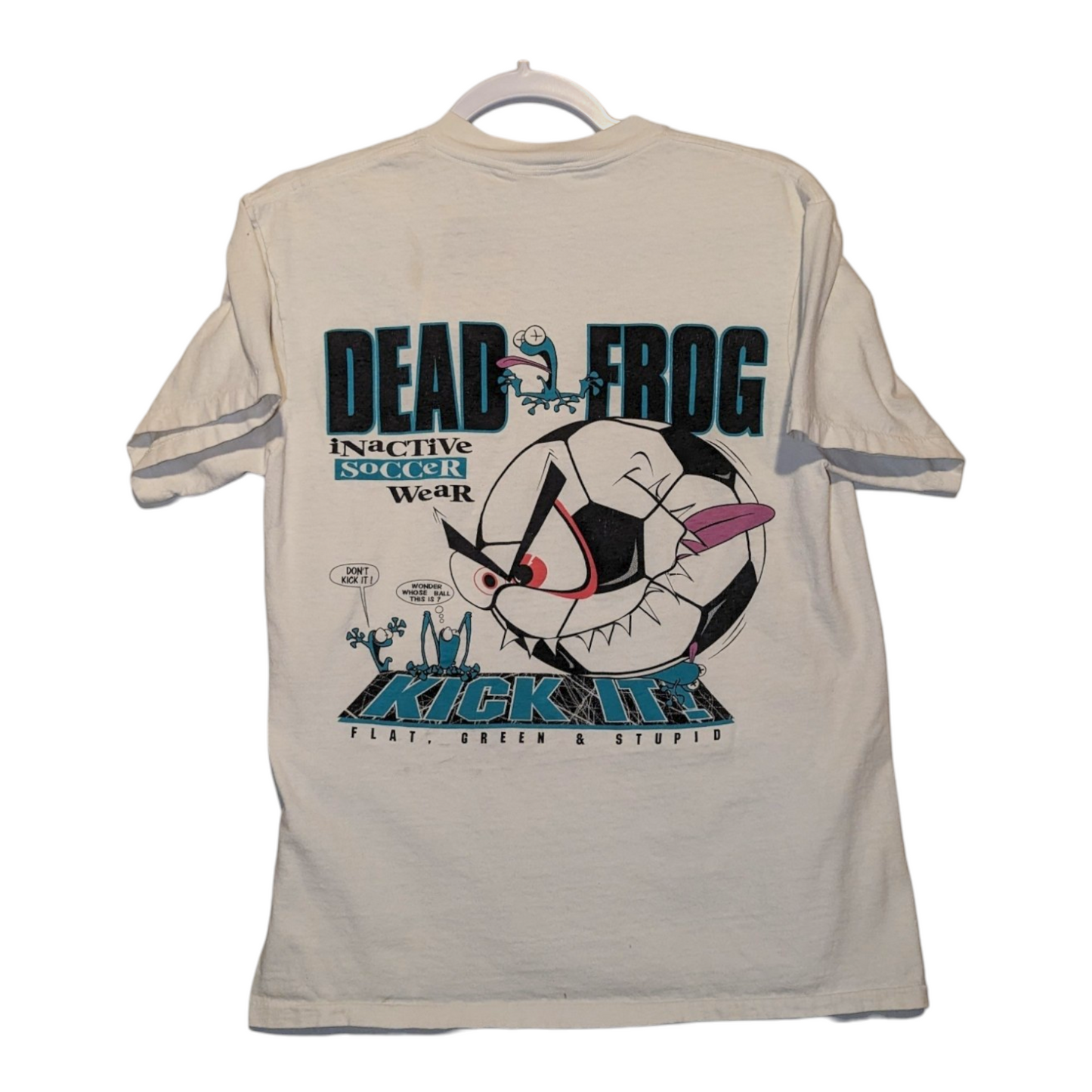90s Dead Frog Inactive Soccer Wear t shirt