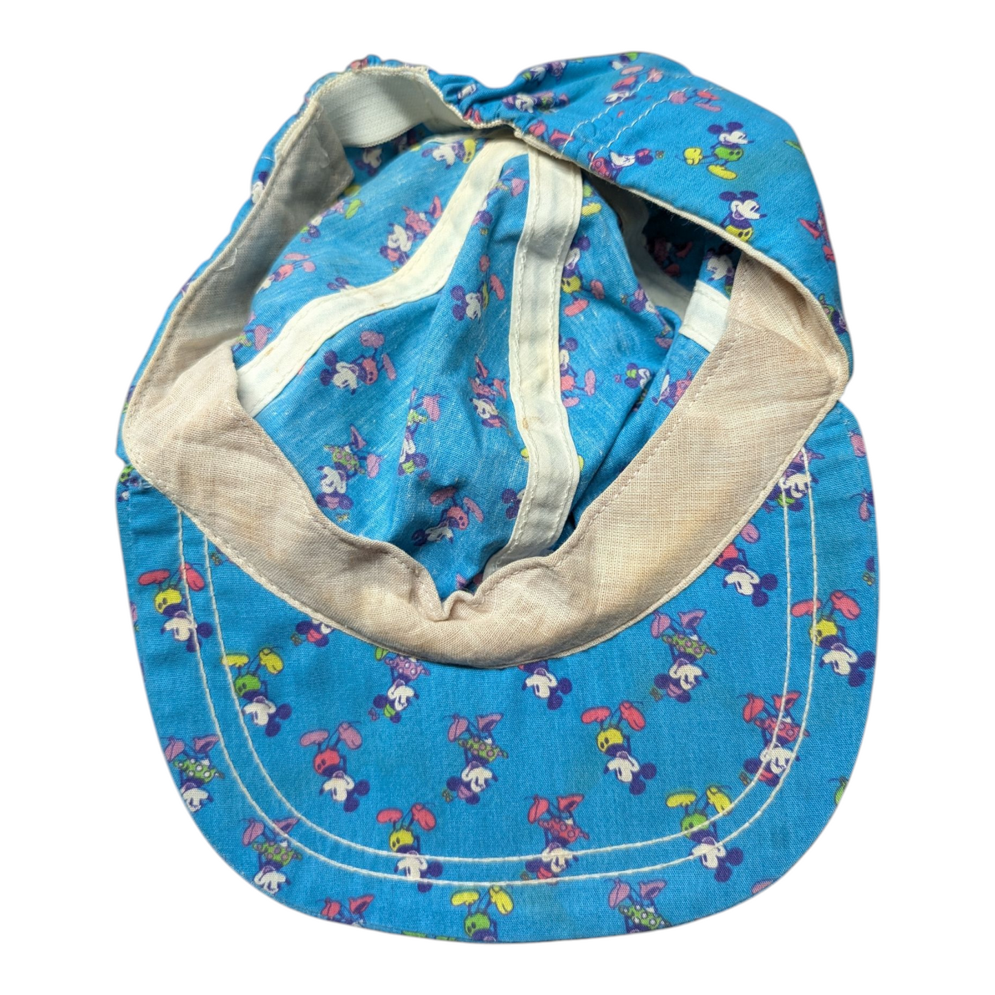 80s Mickey and Minnie Mouse AOP Unstructured Skater Hat